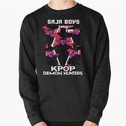 Saja Boy Band, Kpop Demon Hunters, Demon Hunters Pullover Sweatshirt