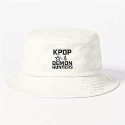 Kpop Demon Hunters: Star or Sword V.1. Black Bucket Hat