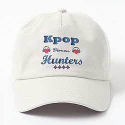 Kpop Demon Hunters - Heart with Headphones  - KDH Music Art Aesthetic Dad Hat