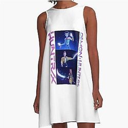 Kpop Demon Hunters A-Line Dress