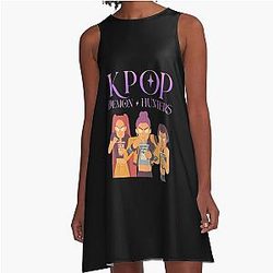 Kpop Demon Hunters Fanart Dress