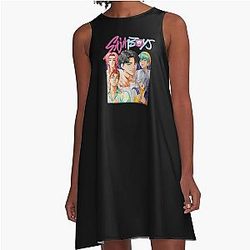 K-pop Demon Hunters Saja Boys Line Dress