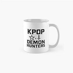 K-pop Demon Hunters Star or Sword V.1 Black Font Classic Mug