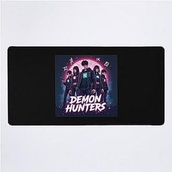K-Pop Demon Hunters: Supernatural Idol Warriors Art Print - Unique K-Pop Desk Mat