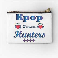 Kpop Demon Hunters - Heart with Headphones - KDH Music Art Zipper Pouch