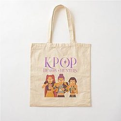 Kpop Demon Hunters Fan art Cotton Tote Bag
