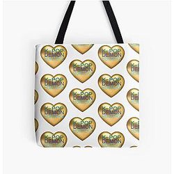 Kpop Demon Hunters - Golden Heart Art Tote Bag