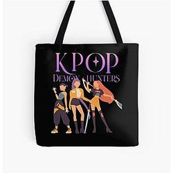 K-pop Demon Hunters Minimalist Style Tote Bag