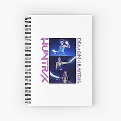 Kpop Hunters Huntrix Spiral Notebook
