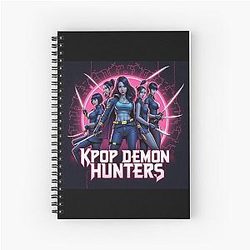 K-Pop Demon Hunters Supernatural Spiral Notebook