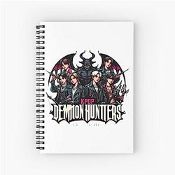 K-pop Demon Hunters Spiral Notebook