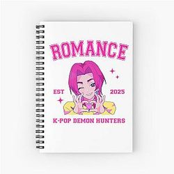ROMANCE Saja Boys Kpop Demon Hunters Notebook