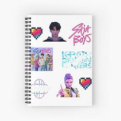 Kpop Demon Hunters Spiral Notebook