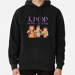 K-pop Demon Hunters Fan Art Pullover Hoodie
