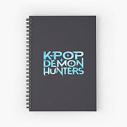 K-pop demon hunters Spiral notebook