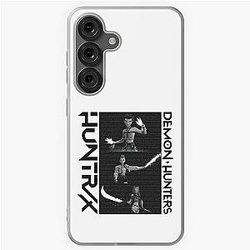K-pop demon hunters black art Samsung Galaxy soft case