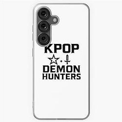 Kpop Demon Hunters Star or Sword V.1 Black Samsung Galaxy Soft Case