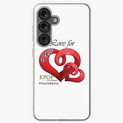 Love for Kpop Demon Hunters KDH Aesthetic Design Emotional Kpop Fanart Samsung Galaxy Soft Case
