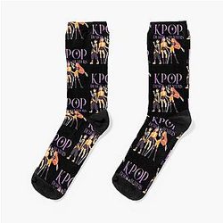 Kpop Demon Hunters Minimalist Style Socks