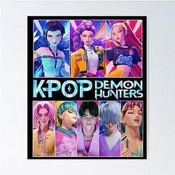 K-pop Demon Hunters Saja Boys Poster