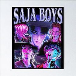 Bootleg Saja Boys Kpop Hunters Poster