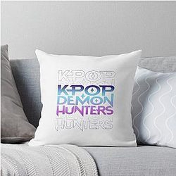 K-pop Demon Hunters Huntrix Throw Pillow