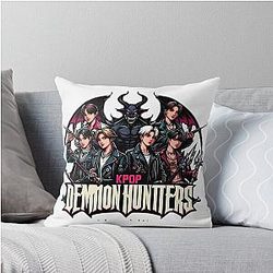 K-pop Demon Hunters Throw Pillow