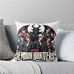 K-pop Demon Hunters Throw Pillow