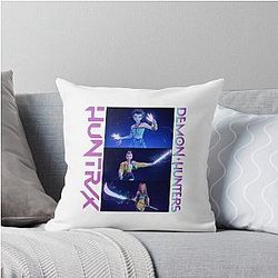 K-pop Demon Hunters Huntrix Throw Pillow