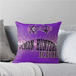 Kpop Demon Hunters - KDH Huntrix Throw Pillow