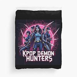 K-Pop Demon Hunters: Supernatural Duvet Cover
