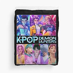 Kpop Demon Hunters Saja Boys Duvet Cover
