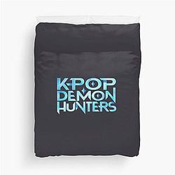 K-pop Demon Hunters Sticker Duvet Cover