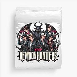 K-pop Demon Hunters Duvet Cover