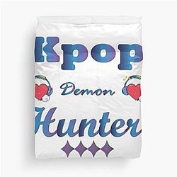 Kpop Demon Hunters - Heart with Headphones - KDH Music Art Aesthetic Duvet Cover