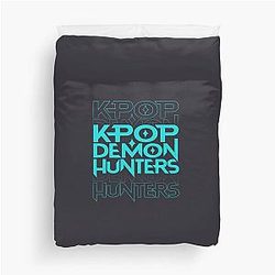 K-pop Demon Hunters Sticker Duvet Cover