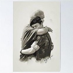 BTS friends forever Poster