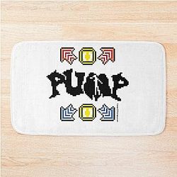 Pump It Up Dance Game pixel Andamiro Korean kpop k-pop BanYa Bath Mat