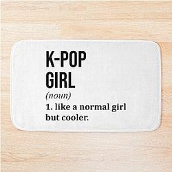 KPop Girl Definition KPop Bath Mat