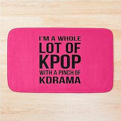 A LOT of KPOP - PINK Badematte