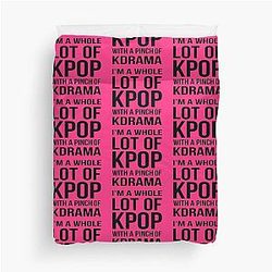A LOT OF KPOP - PINK Duvet Cover