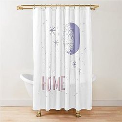 BTS HOME Shower Curtain