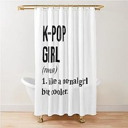 KPop Girl Definition KPop Shower Curtain