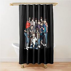 Kpop wanna one fanart Shower Curtain