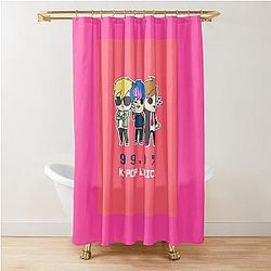 Kpop - 99 Percent Kpop Lyrics  Shower Curtain