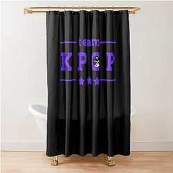 Team Kpop  Shower Curtain