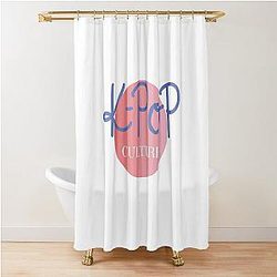 K-Pop Culture Shower Curtain