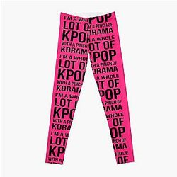 A LOT OF KPOP - PINK Leggings