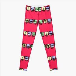 EAT SLEEP KPOP - PINK Leggings