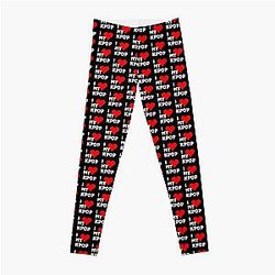 I LOVE MY KPOP - BLACK Leggings